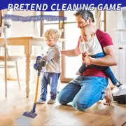 Toy Vacuum 3 In-1 Kids Vacuum Cleaner Set That Really Works Cordless Vacuum Interactive Toy for Children