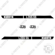 Fits Kubota L355 SS Decal Kit Tractor Decals - 7 YEAR OUTDOOR 3M VINYL!