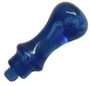 Blue Bubble Resin wax seal stamp handle, fits all our engraved heads!