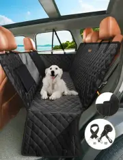 NZONPET 4-in-1 Dog Car Seat Cover, 100% Waterproof & Scratchproof, Universal ...