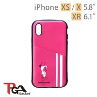 在飛比找momo購物網優惠-【iJacket】iPhone XS/XR 迪士尼 皮革斜口