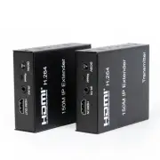 150M HDMI IP Extender Rj45 Cat5e Cat6 Cable 1080P Video Transmitter and Receiver