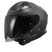 OF603 Infinity II Matt Carbon-06 Jet Helmet