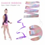 2M Flashing Star Gym Ribbons Dance Rhythmic Art Gymnastics Ballet Streamer