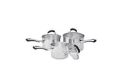 RACO Contemporary Stainless Steel Induction 3 Piece Saucepan Set