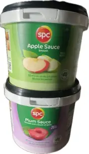SPECIAL DEAL - SPC PLUM SAUCE 1.85L PLUS SPC APPLE SAUCE 1.85L - FREE POST