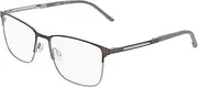 [Flexon] E1160 071 Matte Dark Gunmetal 57/18/150 Men's Glasses, 071 Matte Dark Gunmetal, 57/18/150