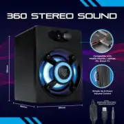Desktop Speakers With 4 Colours Breathing Lights