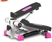 Mini Stepper, Stair Stepper - Portable Twist Stair Stepper Adjustable Resistance, Exercise Machine Durable Comfortable F