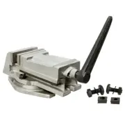 Heavy Duty 4" Milling Machine Vise with Swivel Base