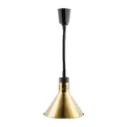 Apuro Retractable Conical Heat Lamp Shade Gold Finish PAS-DY465-A