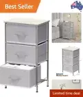 Chest of Drawers 3 Drawer Organiser, Grey