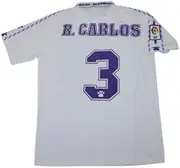 R.Carlos Retro Jersey Season 1996-1997 White Color