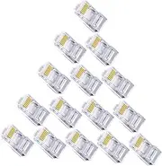 Connector Ethernet Cable Ends Network Kit Cat 5e Suitable for Smart Tv Set Box