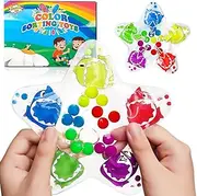 Colour Sorting Toys Sensory Toy - Squishy Sensory Fidget Autism Toy for Toddlers, Calm Down Color Matching Toy Preschool Learning Activity Educational Montessori Toys Shark for Kids Boys Girls Gifts