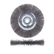 1 Pcs 6 Inch Wire Wheel Brush Arbor for Bench Grinder