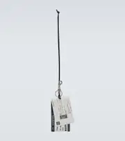 [Balenciaga] Balenciaga Train Ticket keychain One Size black
