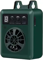 Upgraded Anti Barking Device Mini Bark Control Device with 4 Effective Adjustable Sensitivity and Frequency Levels Automatic Ultrasonic Dog Barking Control Devices for Most Dogs