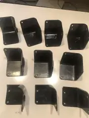 Misc Lot 10 Guitar AMP Protector Corner PA Speaker Cabinets Corners Black