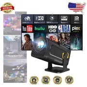 Portable Gimbal5 Projector: 180° Rotation, Short Throw, 4K Support, HiFi Audio