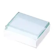 50Pcs Microscope Slides Blank Biology Glass Slide for Basic Biological8347