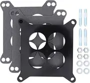 ApplianPar 1/2" Carburetor Spacer Adapter Gaskets Studs Kit for Holley Street Demon for Edelbrock for Chevy 4BBL SBC BBC 4 Barrel Carb