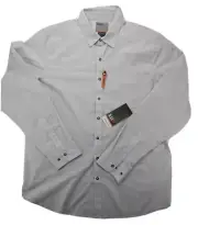 5.11 Tactical Shirt Men's Igor Medium SS Gray Solid Snap Front Light Pockets