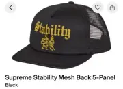Supreme Stability Mesh Back 5-Panel / FW25 100% AUTHENTIC