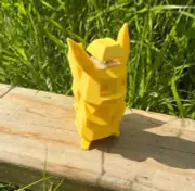 Low Poly Pikachu Mechanical Switch Fidget Toy | Stim Toy, Stress Relief, ADHD