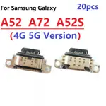 SAMSUNG &充電器 USB 充電底座端口連接器插座適用於三星 GALAXY A52 A72 A52S 4G 5G