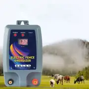 10KM Electric Fence Fencing Charger Controller For Sheep Cattle Poultry Animals