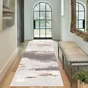 Hallway Carpet Runner Rug, Kitchen Entrance Hall Passage Long Narrow Runner Rug, 100cm 1.5m 2m 250cm 3m 350cm 4m 4.5m 5m 600cm Soft Washable Area Rugs(60x250cm)