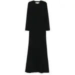 [Gucci] Gucci Open-back Maxi Dress 40 IT BLACK