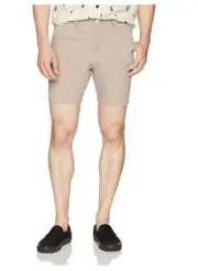 Rusty Men's Griller Short Shell Waist 30 -18" Outseam Shell Beige Tan NWT