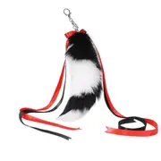 Fashionable Tail Bag Ornament Handbag Charm Pendant Soft and Long lasting Keychain for Those Who Love Personalized Items yellow blue