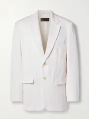 [Nili Lotan] Nili Lotan - Wool Blazer - Ivory - US6 US 6 Ivory