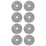 8Pcs Washable Mop Cloth for W2 / U200 Robotic Vacuum Cleaer Replacement Spare Parts Mopping Pad