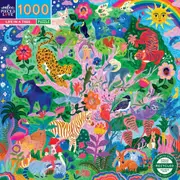 1000pc eeBoo Jigsaw Puzzle 58.4cm Educational Play Game Life in a Tree 14+