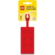 LEGO - Luggage Bag Tag Red 2x4 Brick -
