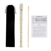 Soprano Recorder Hole 6/8 Hole C Key Descant Recorder German Style Treble Flute