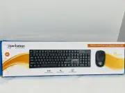 Manhattan Wireless Keyboard and Optical Mouse Combo Set 178990 New