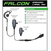 FALCON Quick Release Headset for Vertex Standard VX Series Radios (See List)