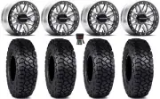 Raceline Ryno Bdlk 15" Wheels Mh 30" Intersect Tires Can-Am Maverick X3