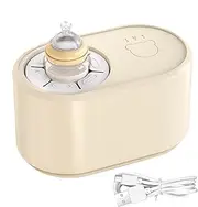 Electric Milk Shaker Bottle, Automatic Baby Bottle Shaker Constant Temperature Bottle Warmer, 3 Mixing Modes Low Noise Mixed Milk Powder Blender for Outdoor Indoor Travel