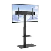 Universal TV Stand Mount with Swivel Feature for 32-85 Inch LED LCD TVs