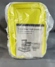 Tupperware Freezer Mates Plus Medium High Snowflake Container 2.5L / 11 Cup NEW