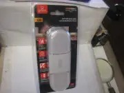 Globe 26176 Battery White LED Night Light Auto On/Off Motion Activated