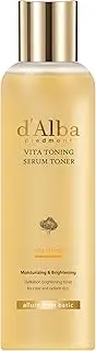 d'Alba White Truffle Vita Toning Serum Toner, Glass Skin with Double Vitamin Skincare, Face Moisturizer, Korean Skin Care (180ml)