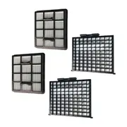 2PK Wertheim 7 Series Filter Replacement for Superior Vacuum Performance White