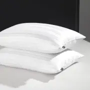 Goose Feather down Pillow - Set of 2 Bed Pillows for Sleeping with Premium Cooli